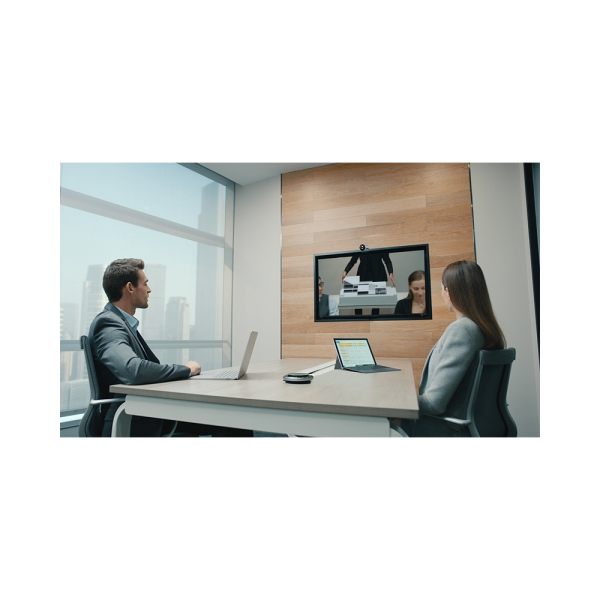 UVC30-CP900-BYOD Комплект Yealink (UVC30 Room 4K USB ePTZ камера, CP900 спикерфон с 5 м USB-EXT кабелем, BYOD-BOX с 1.5 м USB-C/A кабелем, блок питания с кабелем 1 м USB-C, 2-year AMS)